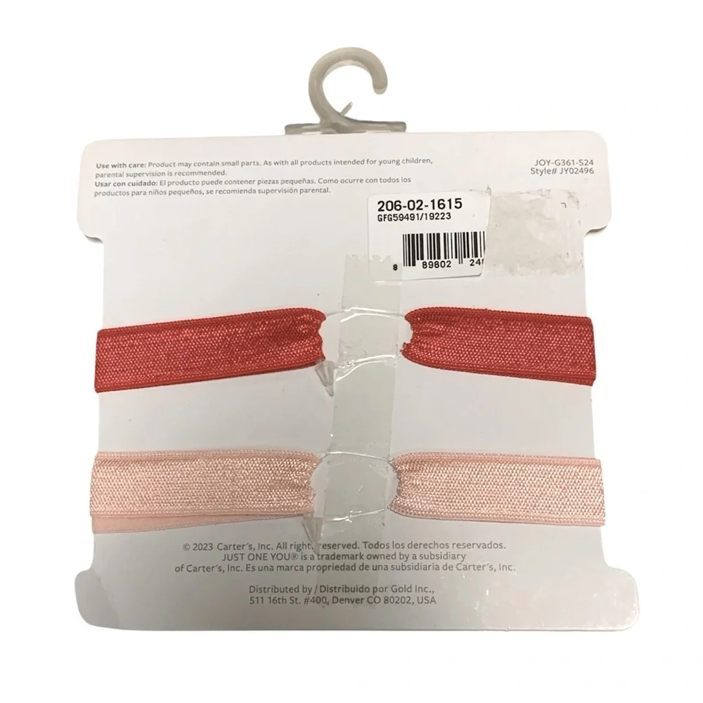 Carter's Red and Pink Hair Accessories Set